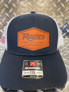 Raider Leather 111 GARMENT WASHED TRUCKER HAT