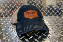 Load image into Gallery viewer, Raider Leather 111 GARMENT WASHED TRUCKER HAT